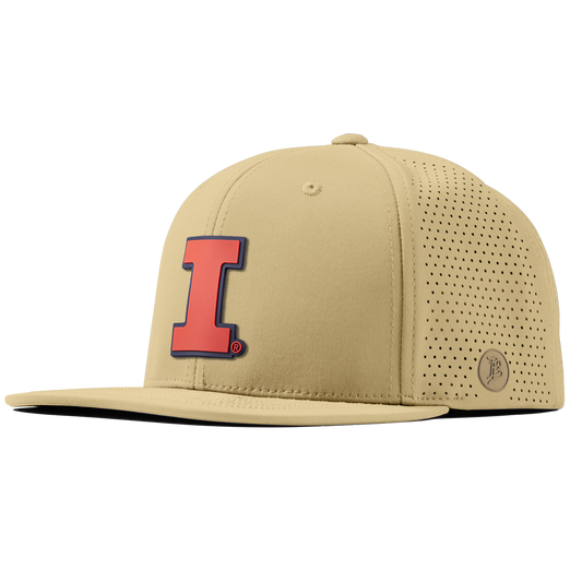 University of Illinois "Fighting Illini Orange" Flat Elite Desert 