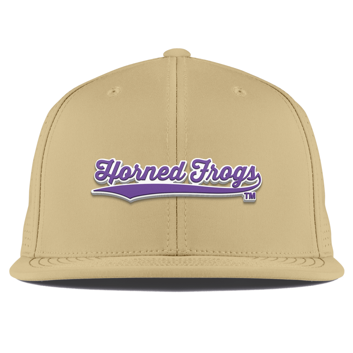 Texas Christian University "TCU Horned Frogs Scripts" Flat Elite Desert