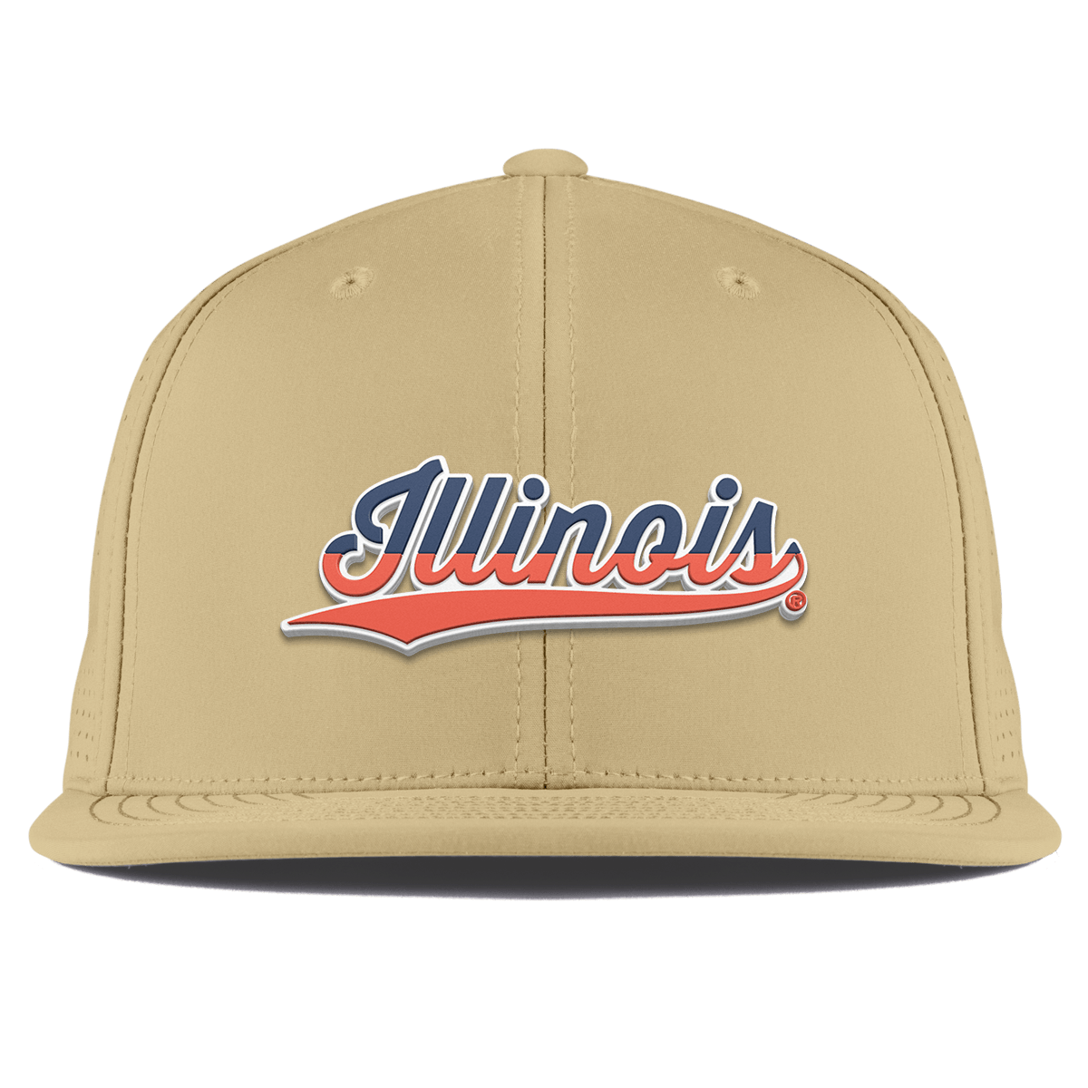 University of Illinois "Illinois Script" Flat Elite Desert
