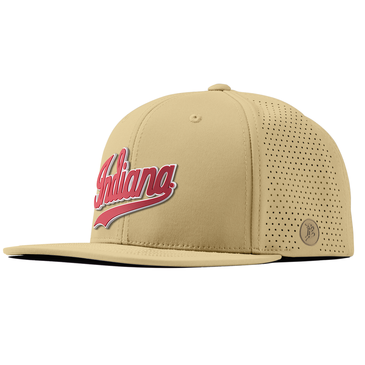 Indiana University "Indiana Script" Flat Elite Desert