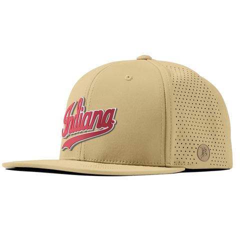 Indiana University "Indiana Script" Flat Elite Desert