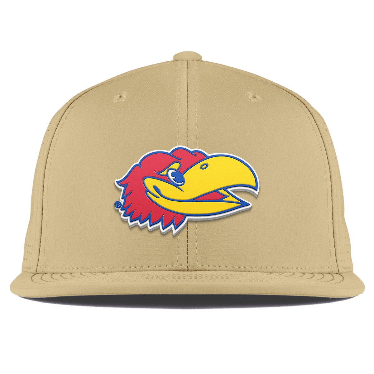 University of Kansas "KU Big Jay" Flat Elite Desert