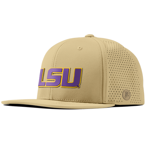 Louisiana State University "LSU Block" Flat Elite Desert
