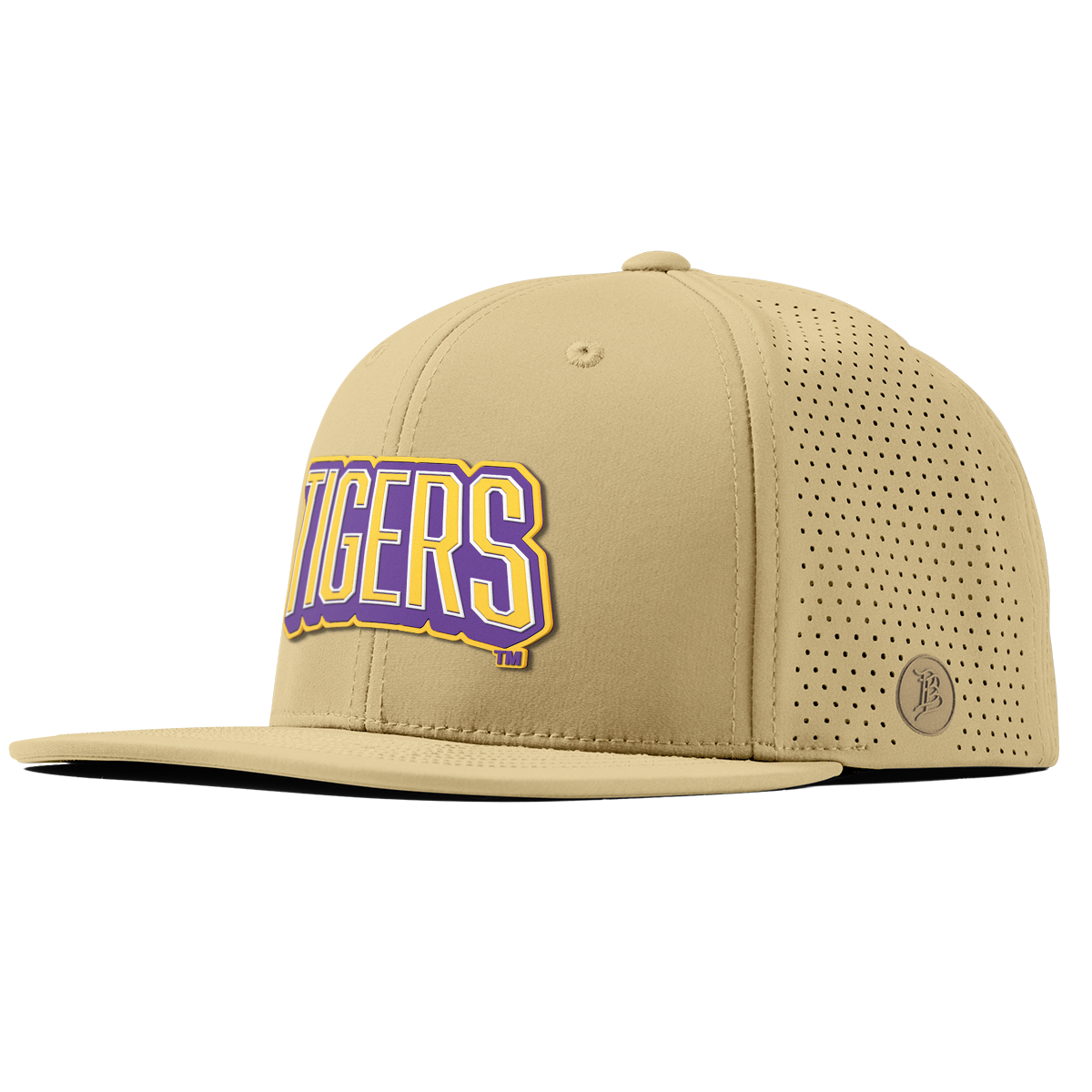 Louisiana State University "LSU Tigers Block" Flat Elite Desert