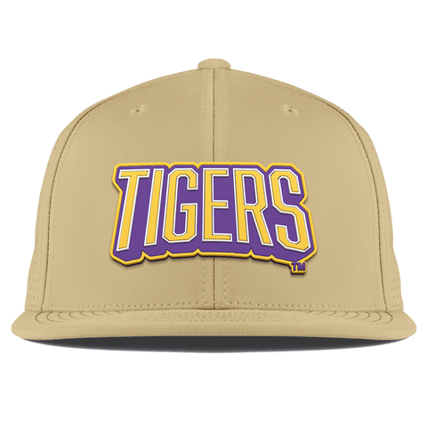 Louisiana State University "LSU Tigers Block" Flat Elite Desert