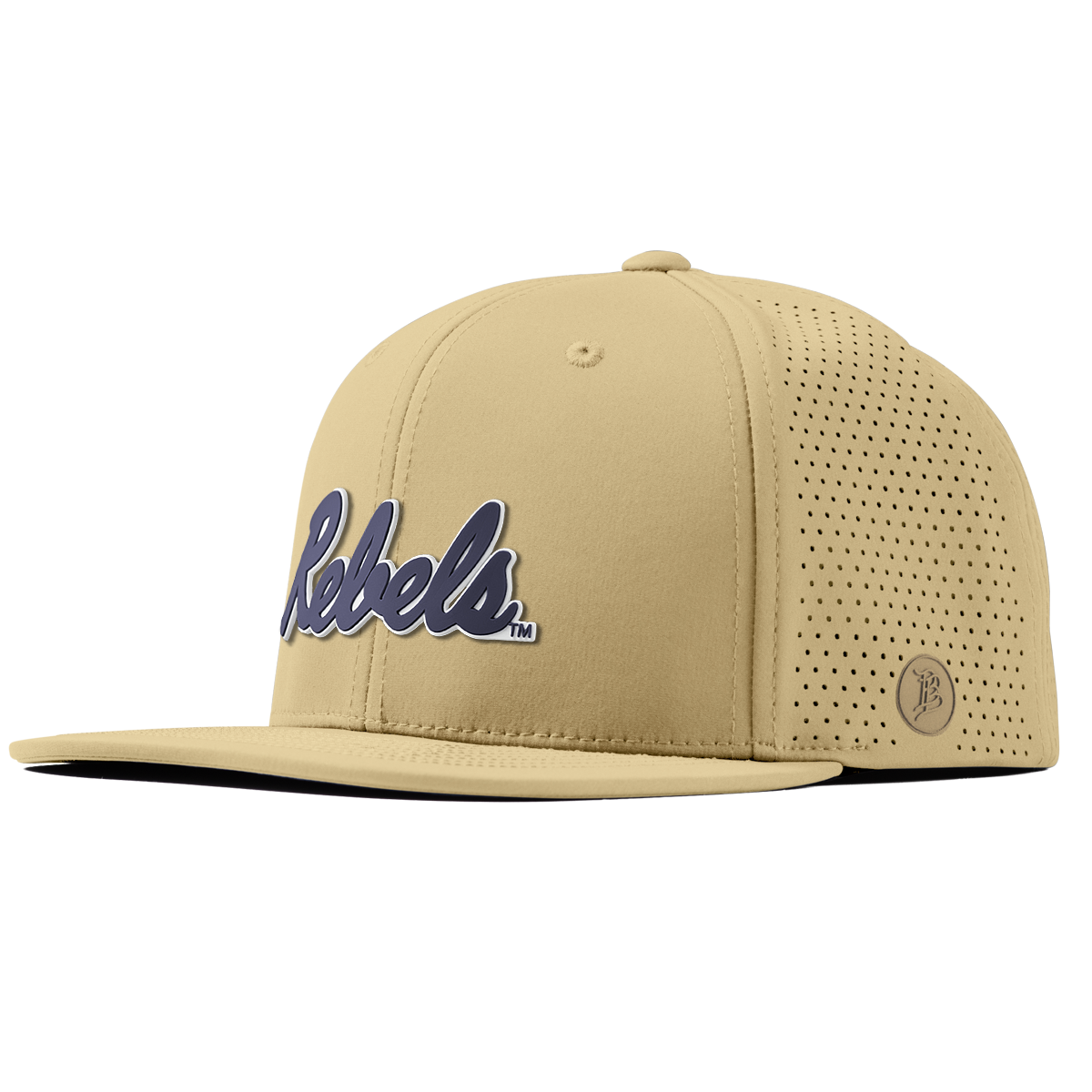 University of Mississippi "Ole Miss Navy Rebels" Flat Elite Desert