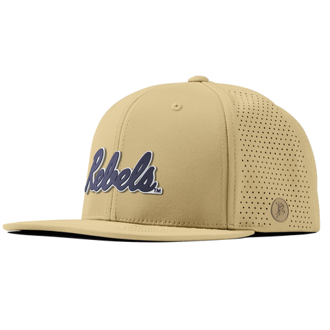 University of Mississippi "Ole Miss Navy Rebels" Flat Elite Desert