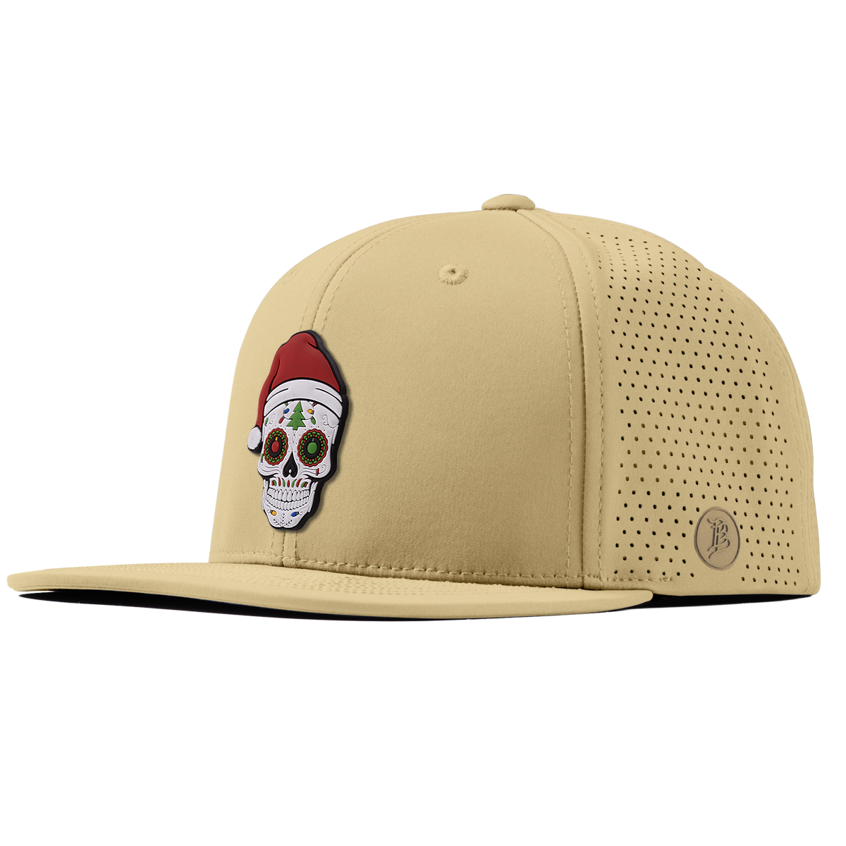 Santa Skull PVC Flat Elite Desert