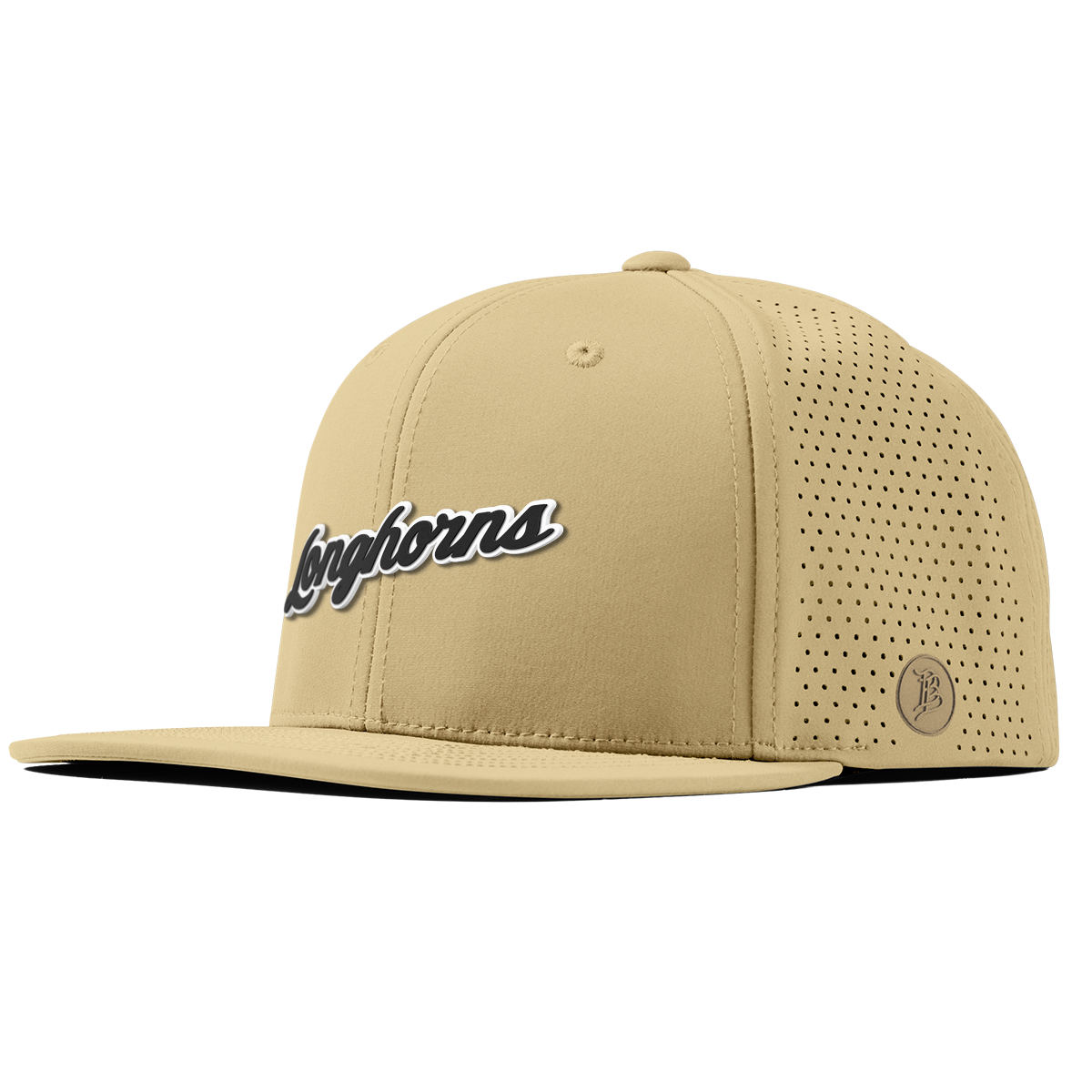University of Texas "Vintage Texas Longhorn Script" Flat Elite Desert