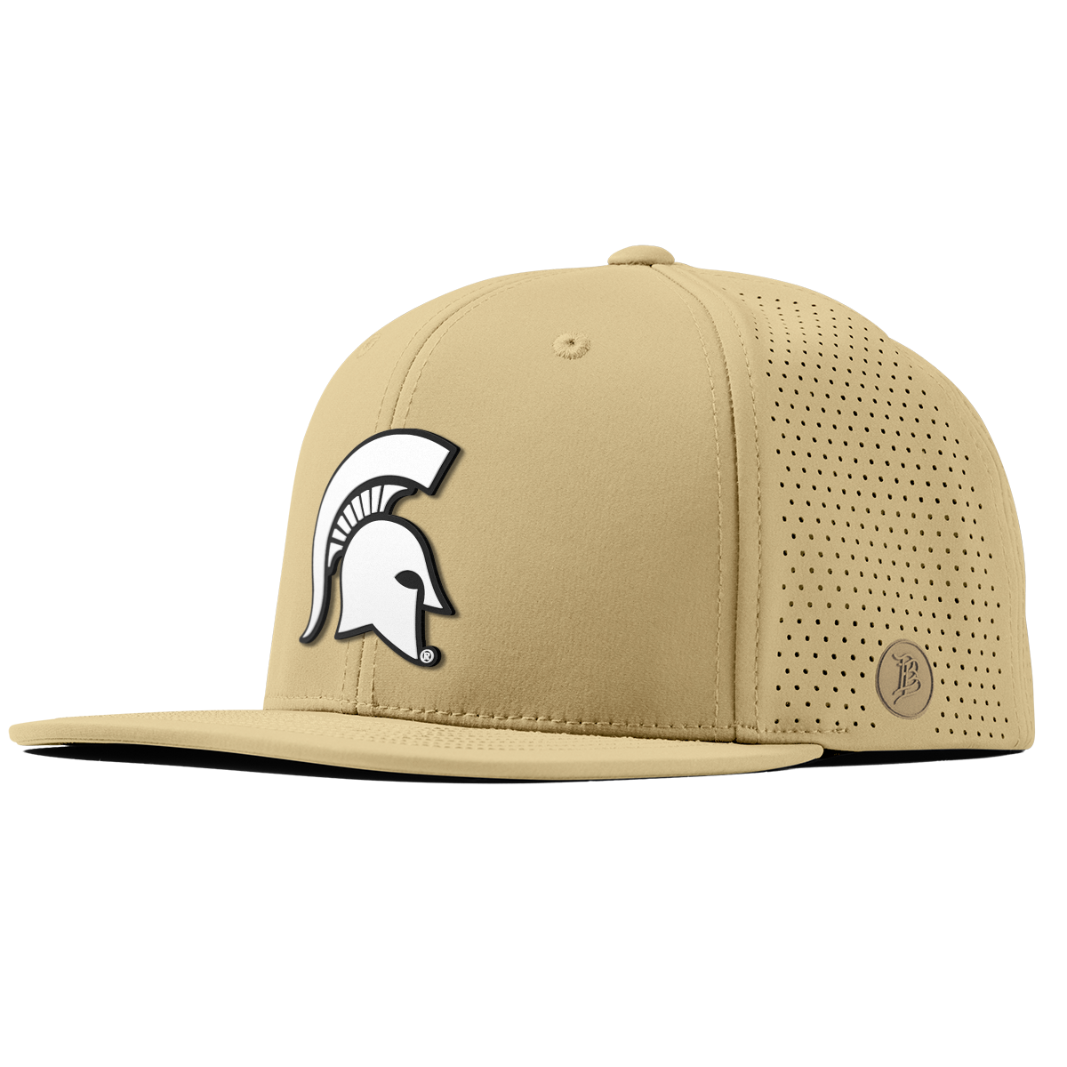Michigan State University "Vintage MSU Team Logo" Flat Elite Desert