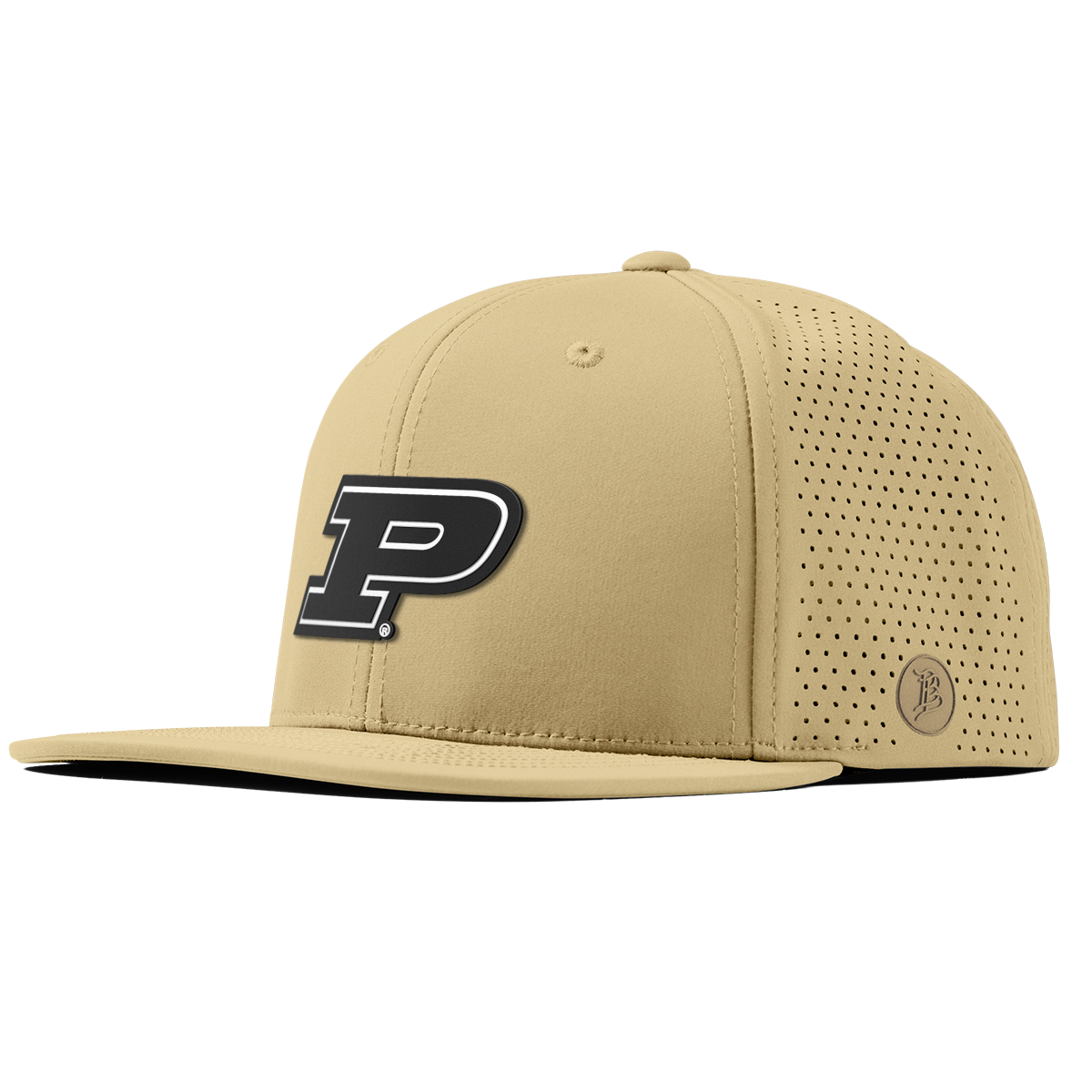 Purdue University "Vintage Purdue Team Logo" Flat Elite Desert 