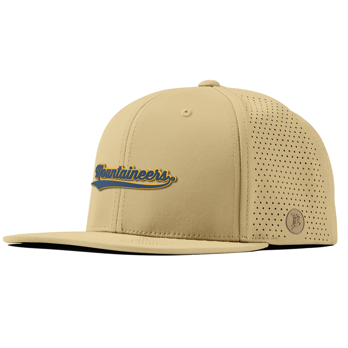 West Virginia University "West Virginia Mountaineers Script" Flat Elite Desert
