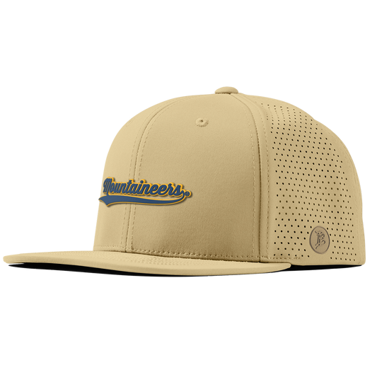 West Virginia University "West Virginia Mountaineers Script" Flat Elite Desert