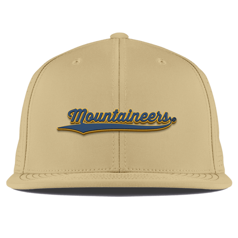 West Virginia University "West Virginia Mountaineers Script" Flat Elite Desert