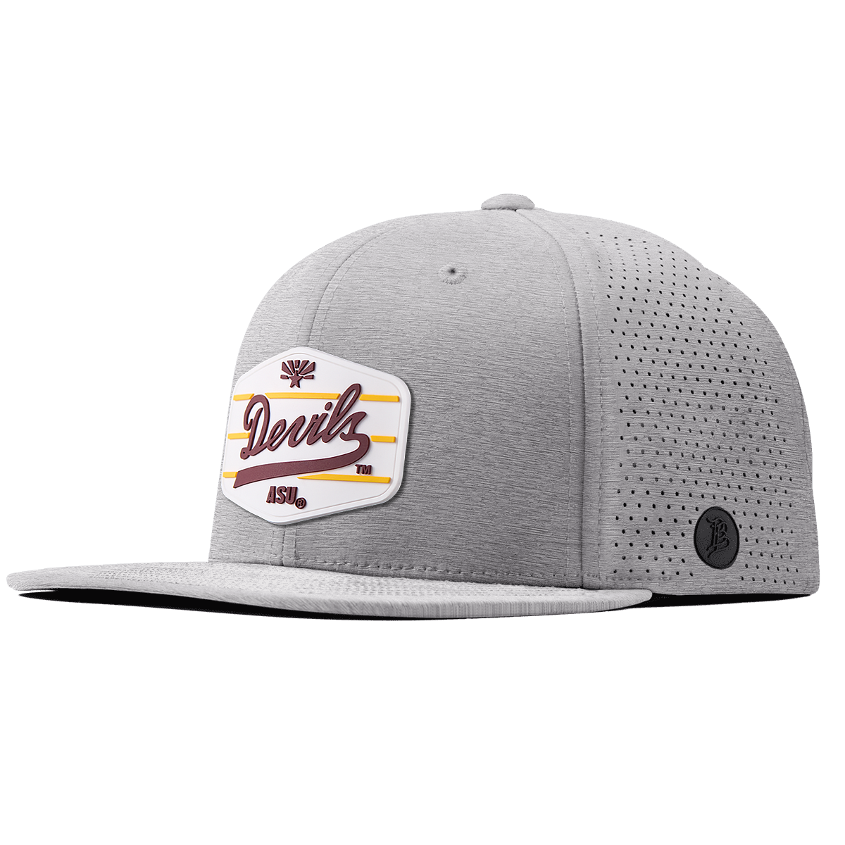 Arizona State University "ASU Devils" Flat Elite Heather Gray