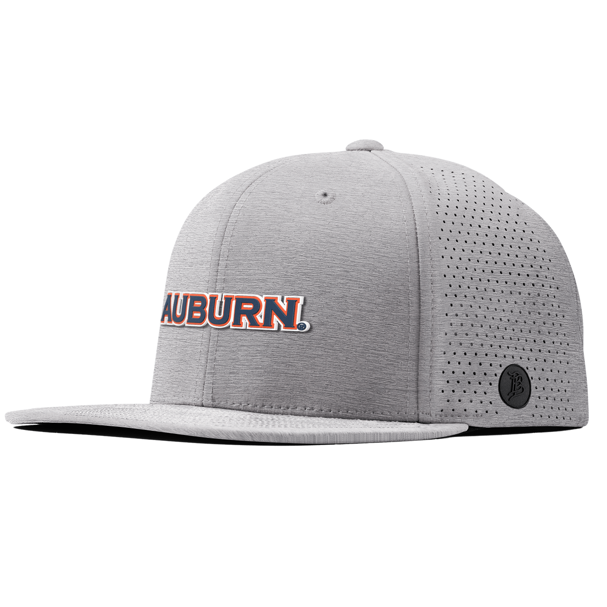 Auburn University "Auburn Block" Flat Elite Heather Gray