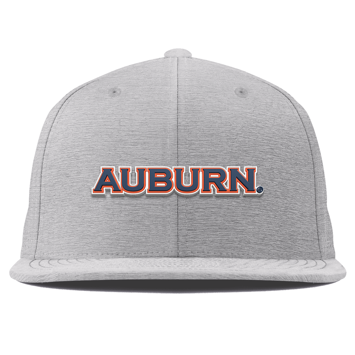 Auburn University "Auburn Block" Flat Elite Heather Gray