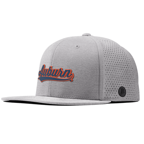 Auburn University "Auburn Script" Flat Elite Heather Gray