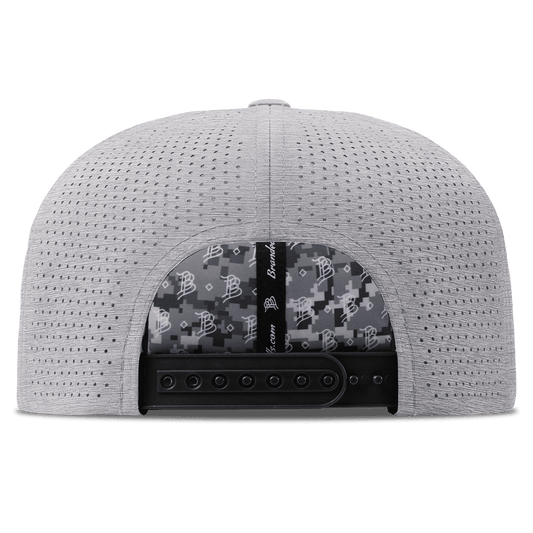 Kansas State "K-State Wildcat" Elite Curved Back Heather Gray