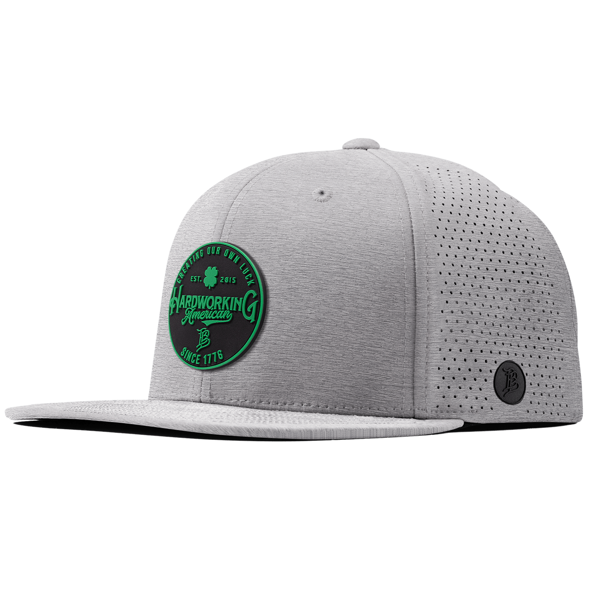 Create Your Luck Flat Elite Heather Gray