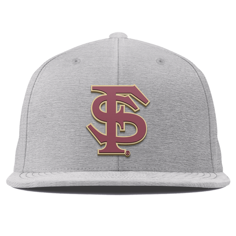 Florida State University "FSU Block" Flat Elite Heather Gray