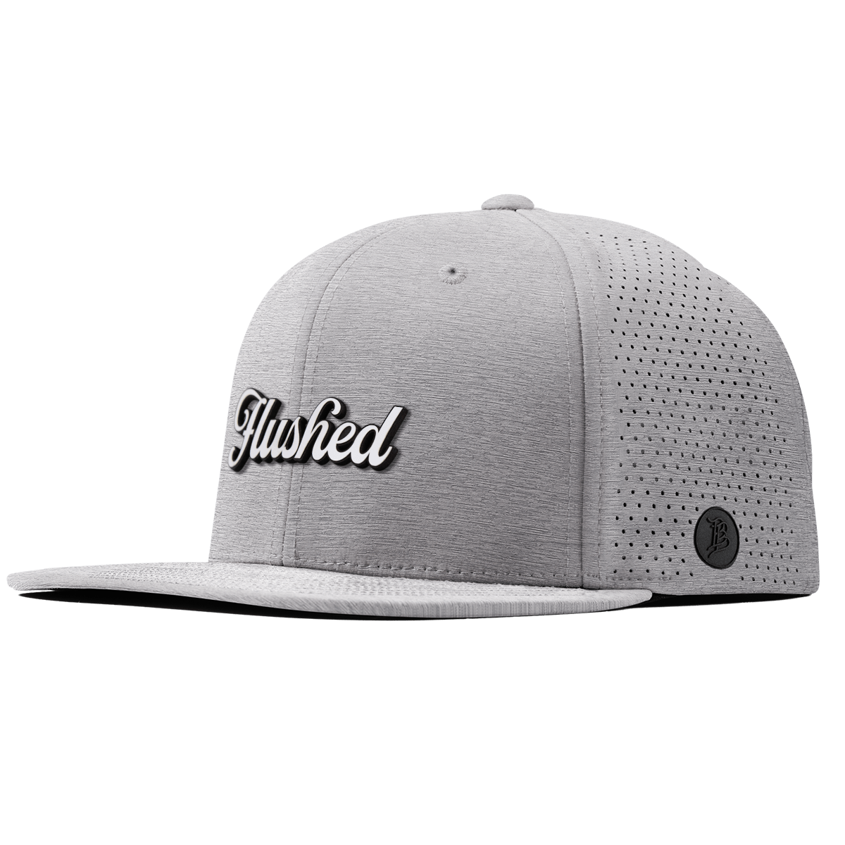 Flushed Script Flat Elite Heather Gray