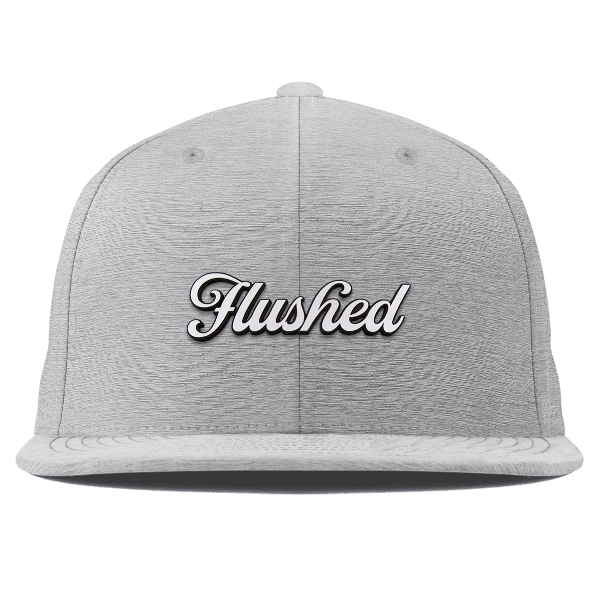 Flushed Script Flat Elite Heather Gray