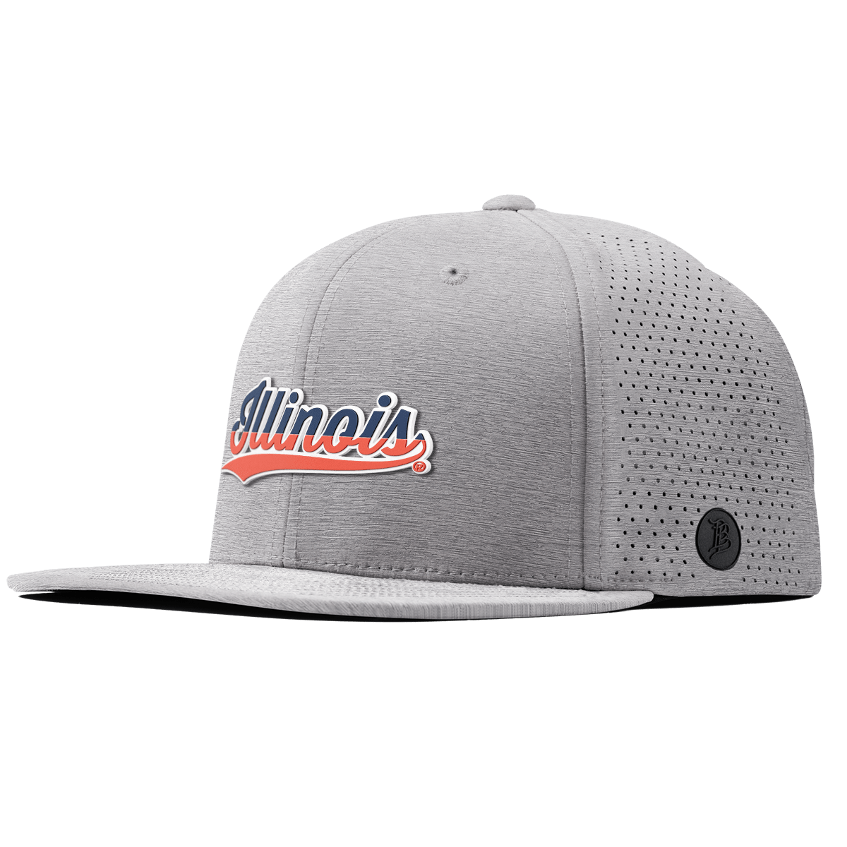 University of Illinois "Illinois Script" Flat Elite Heather Gray