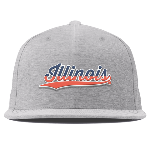 University of Illinois "Illinois Script" Flat Elite Heather Gray