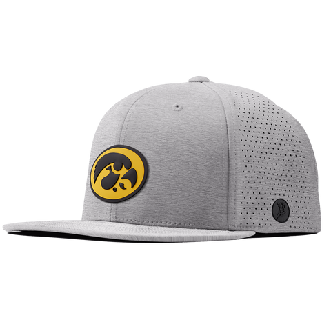 University of Iowa "Iowa Hawkeyes Team Logo" Elite Classic Heather Gray