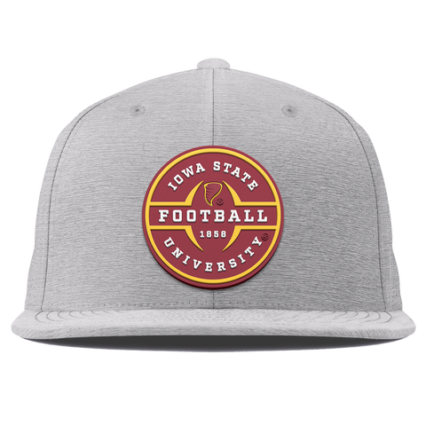 Iowa State University "Iowa State Football Legacy" Flat Elite Heather Gray