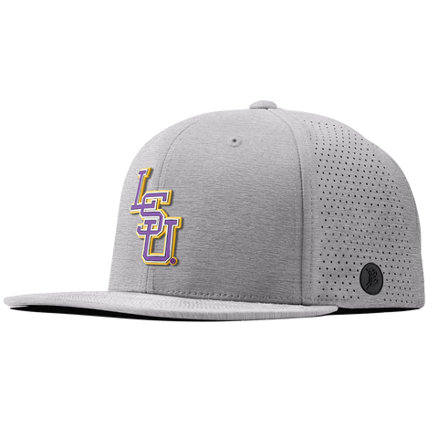 Louisiana State University "LSU Baseball Purple" Flat Elite Heather Gray