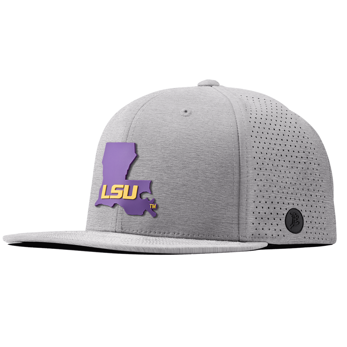 Louisiana State University "LSU State" Flat Elite Heather Gray