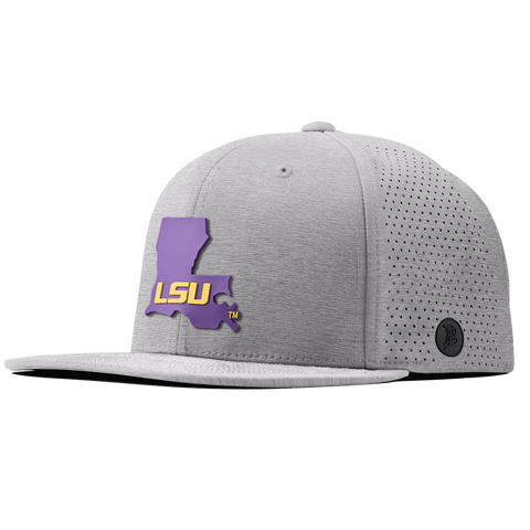 Louisiana State University "LSU State" Flat Elite Heather Gray