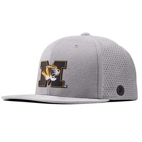 University of Missouri "Missouri M Team Logo" Flat Elite Heather Gray