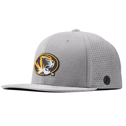University of Missouri "Missouri Tigers Badge" Flat Elite Heather Gray