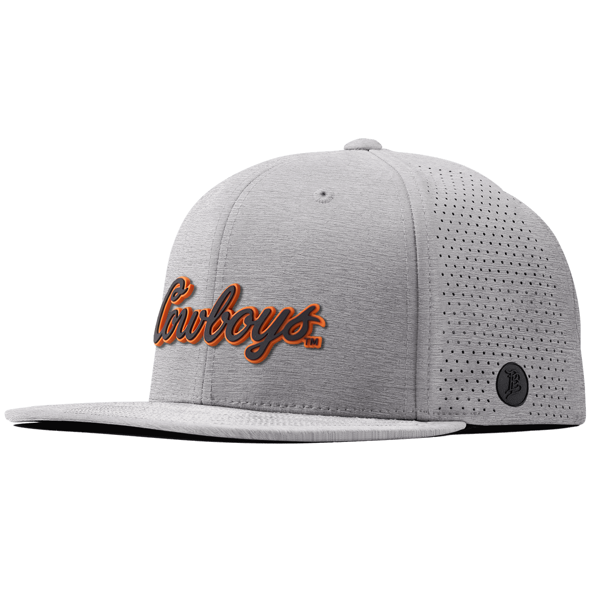 Oklahoma State University "Oklahoma State Cowboys" Flat Elite Heather Gray