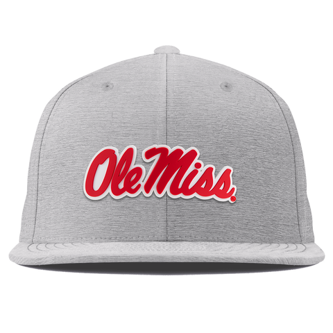 University of Mississippi "Ole Miss Crimson Script" Flat Elite