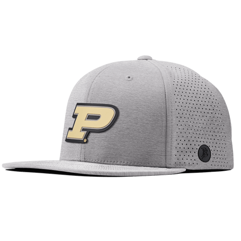 Purdue University "Purdue Block" Flat Elite Heather Gray