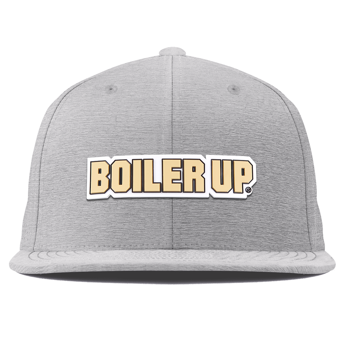 Purdue University "Purdue Boiler Up" Flat Elite Heather Gray