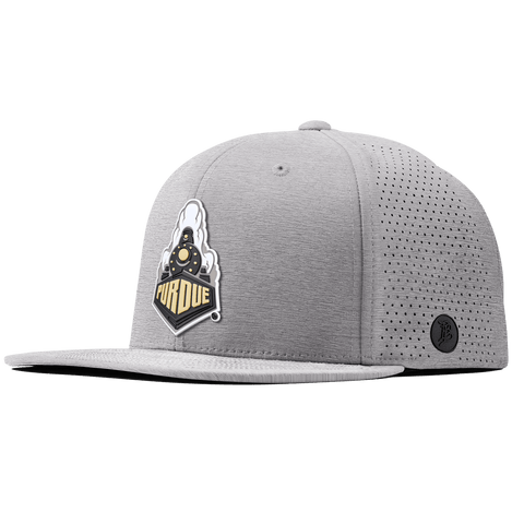 Purdue University "Purdue Team Logo" Flat Elite Heather Gray