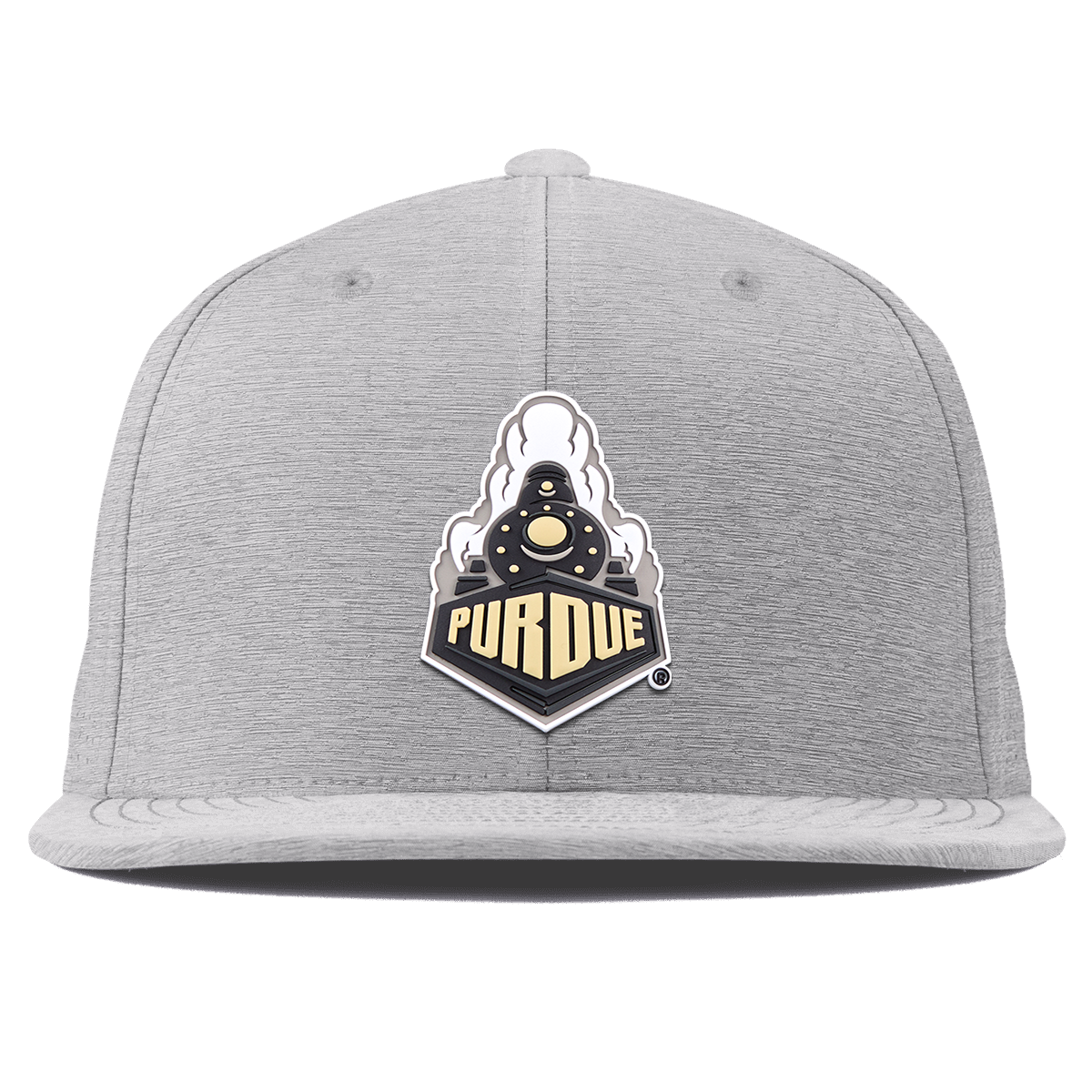 Purdue University "Purdue Team Logo" Flat Elite Heather Gray