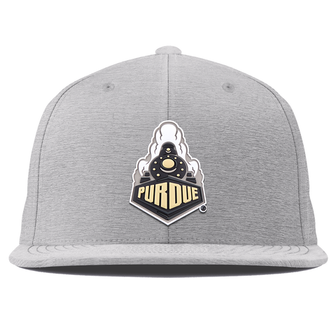 Purdue University "Purdue Team Logo" Flat Elite Heather Gray