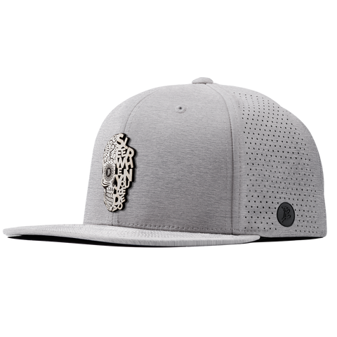 Sleep When You're Dead Skull Elite Classic Heather Gray