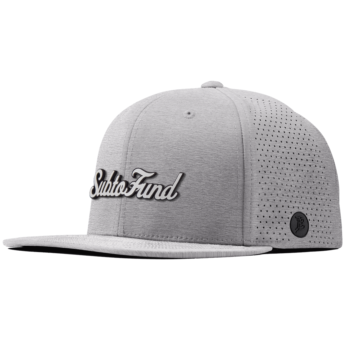 SubtoFund Script White Elite Classic Heather Gray