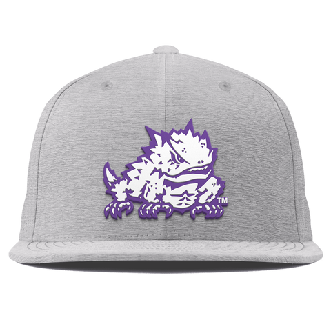 Texas Christian University "TCU Team Logo" Flat Elite Heather Gray