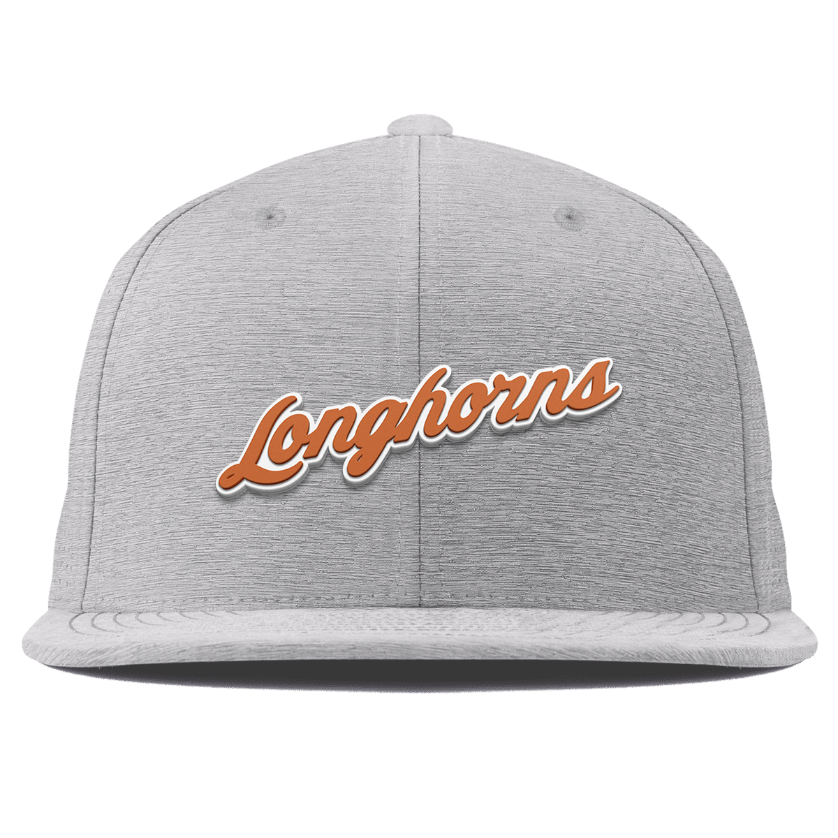 University of Texas "Texas Longhorn Script" Flat Elite Heather Gray