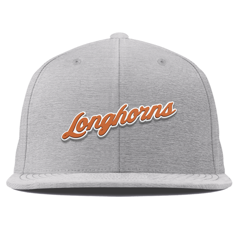 University of Texas "Texas Longhorn Script" Flat Elite Heather Gray