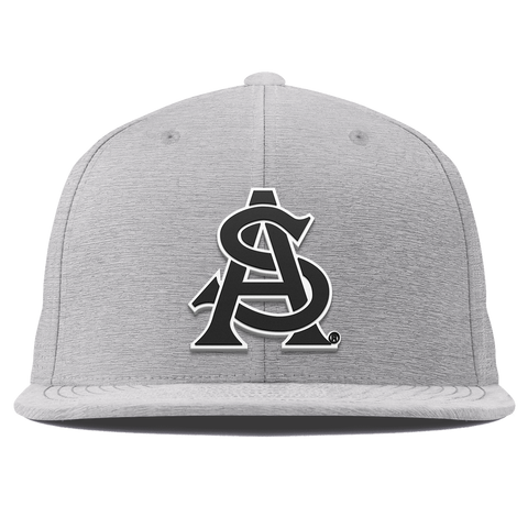 Arizona State University "Vintage ASU Team Logo" Flat Elite Heather Gray