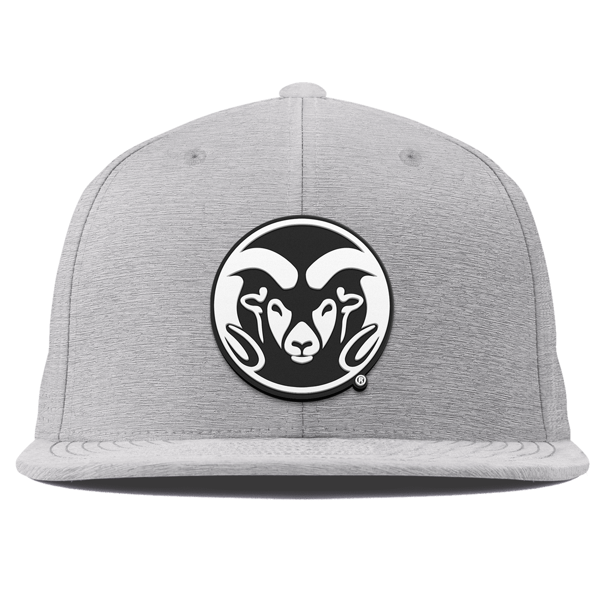 Colorado State University "Vintage CSU Team Logo" Flat Elite Heather Gray
